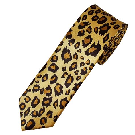 animal print mens ties